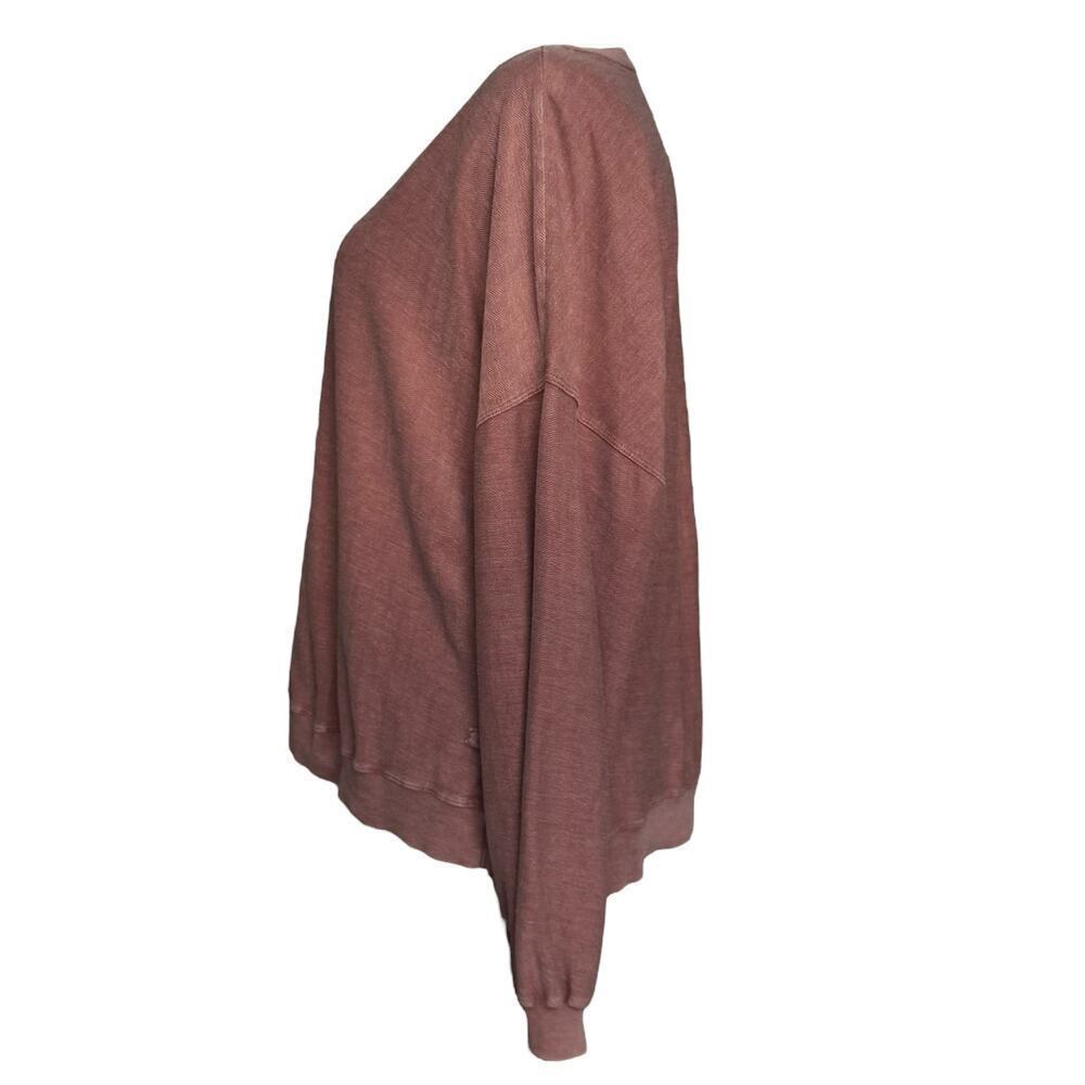 Women's Sonoma Goods For Life® Side Tie Sweatshirt | Color Rust | Women’s XXL - Picture 4 of 6